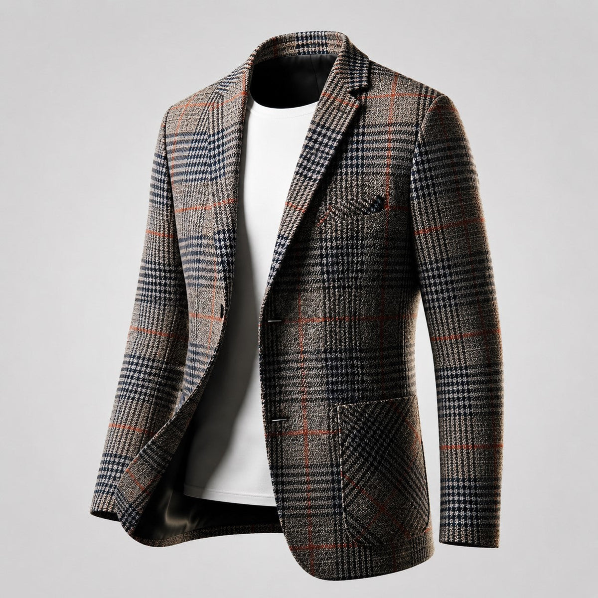Massimo | Veste blazer à carreaux vintage