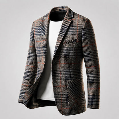 Massimo | Veste blazer à carreaux vintage