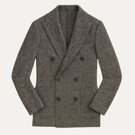 Théo | Blazer croisé à carreaux