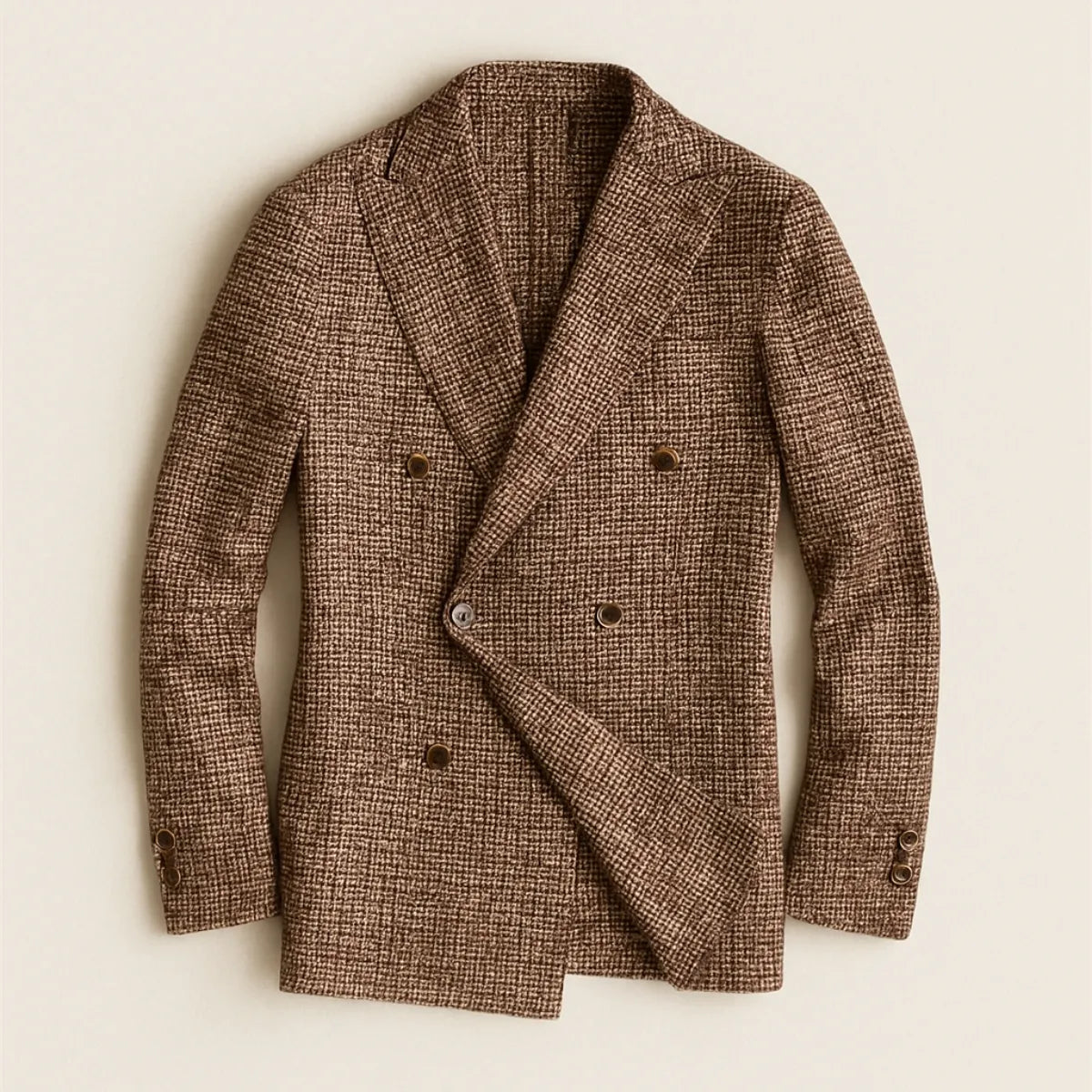 Théo | Blazer croisé à carreaux