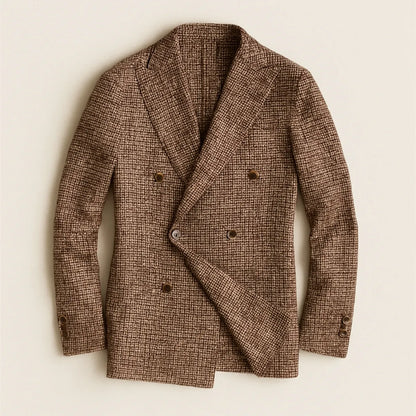 Théo | Blazer croisé à carreaux