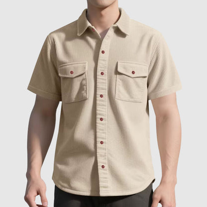 Atticus | Chemise à Manches Courtes Boutonnée