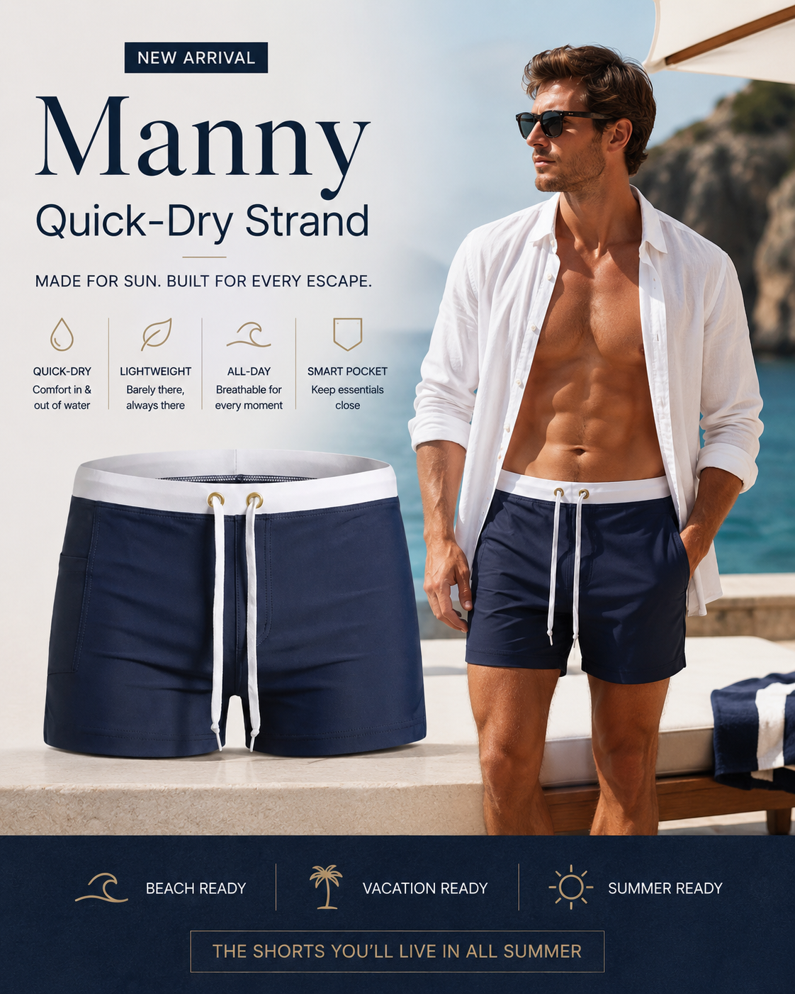 Mac | Maillot de bain à séchage rapide