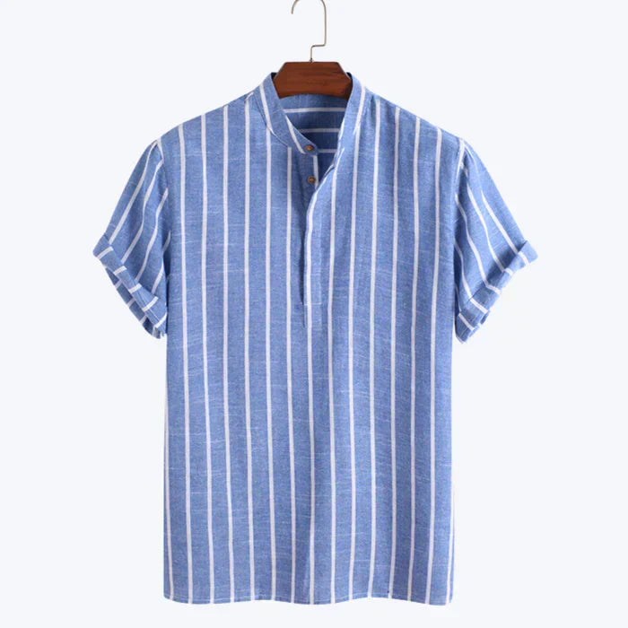Daniel | Ensemble Rayé pour Hommes – Col Montant