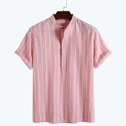 Daniel | Ensemble Rayé pour Hommes – Col Montant
