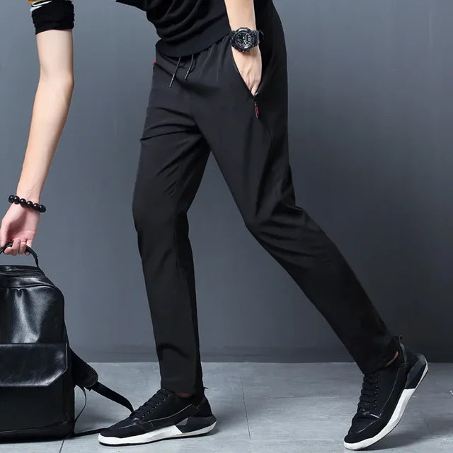 Jinu | Pantalon de jogging slim-fit avec taille élastique