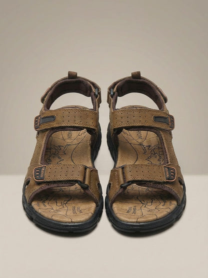 Griffin | Sandales Décontractées à Double Velcro pour Extérieur