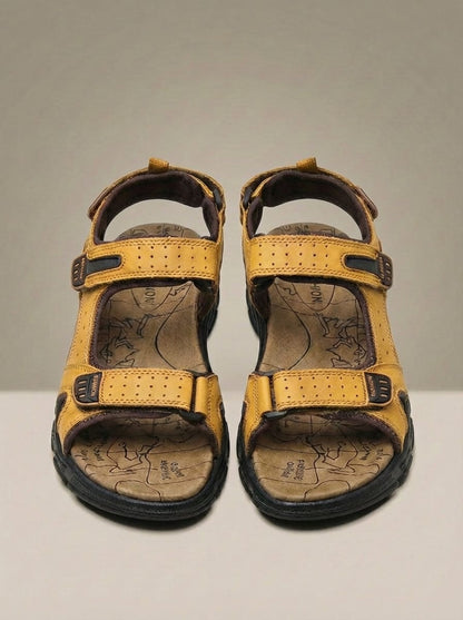 Griffin | Sandales Décontractées à Double Velcro pour Extérieur