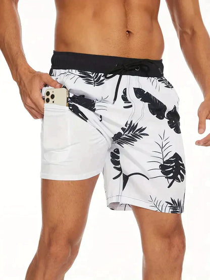 Jeni | Short de Bain Tropical à Séchage Rapide