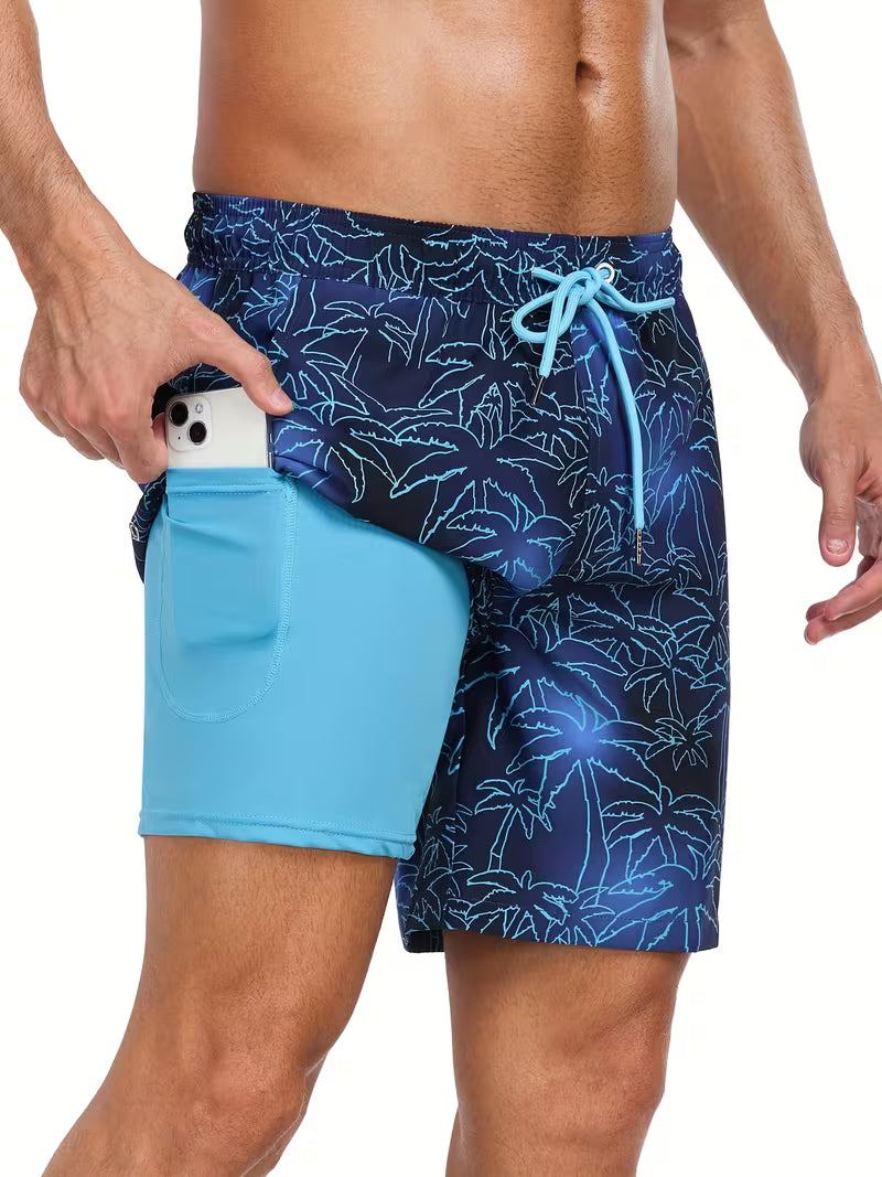 Jeni | Short de Bain Tropical à Séchage Rapide