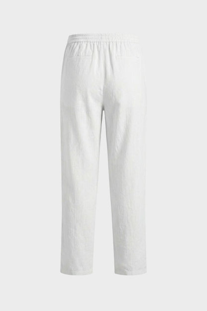 Titus | Pantalons en Lin avec Taille Élastique