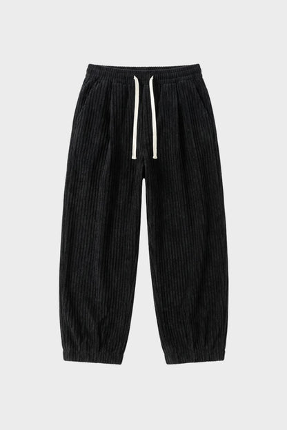 Orion | Pantalon en velours côtelé avec taille élastique
