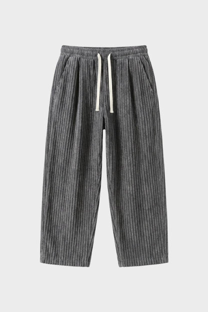 Orion | Pantalon en velours côtelé avec taille élastique