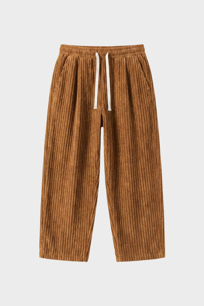 Orion | Pantalon en velours côtelé avec taille élastique