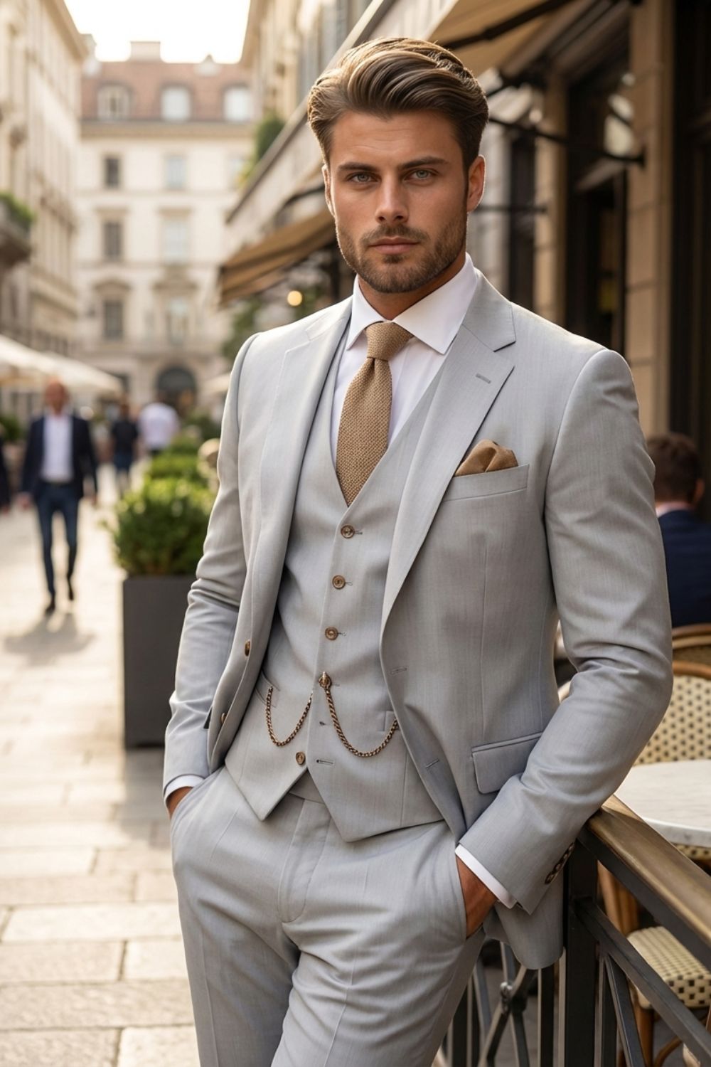 Cruz | Costume Estival Gilet Pantalon