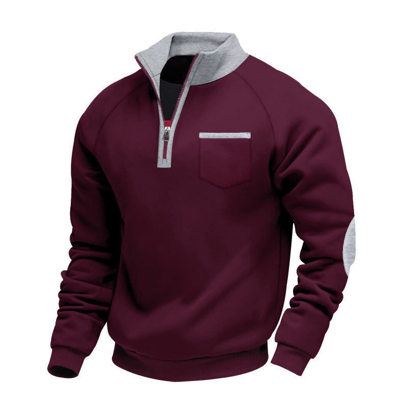 Lovas | Pull pour hommes avec demi-zip