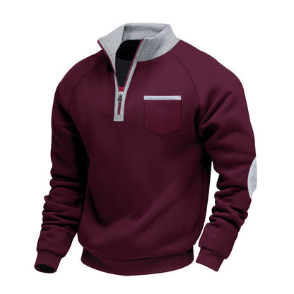 Lovas | Pull pour hommes avec demi-zip