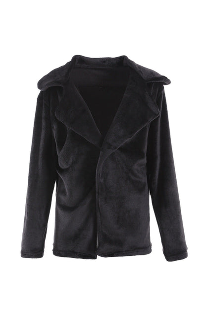 Seraphina | Manteau Slim en fausse fourrure