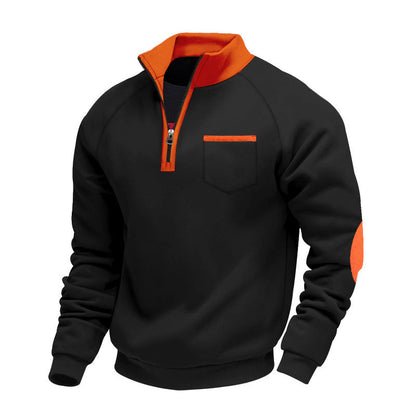 Lovas | Pull pour hommes avec demi-zip