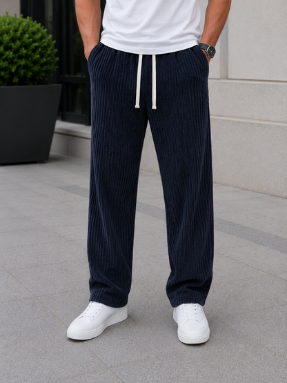 Orion | Pantalon en velours côtelé avec taille élastique