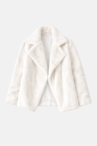 Seraphina | Manteau Slim en fausse fourrure