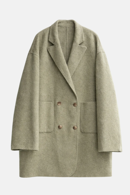 Manteau en Laine Femme – Élégant pour le Bureau