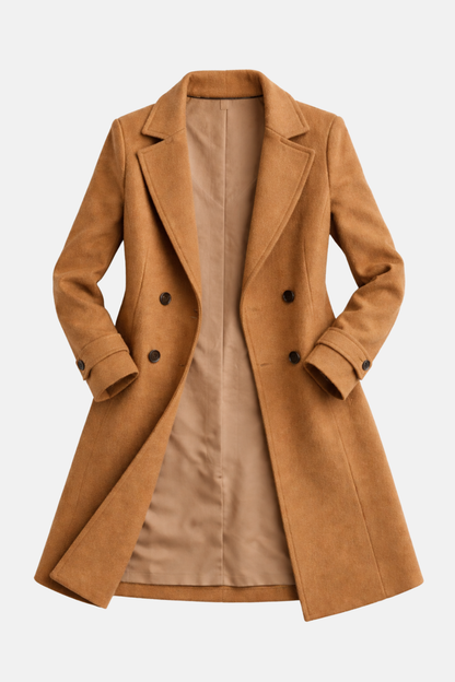 Manteau Élégant Isabell avec Coupe Classique