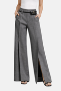 Pantalon taille haute caractéristique