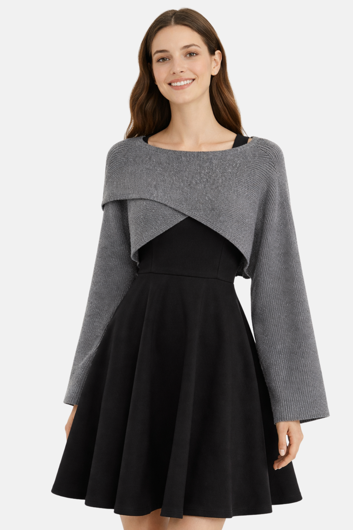 Robe Nalina avec Ensemble Top – Élégante et Moderne