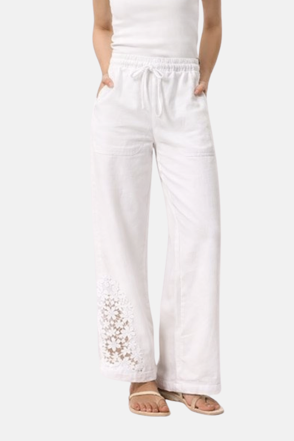 Pantalon Femme avec Poches Latérales – Confort et Style