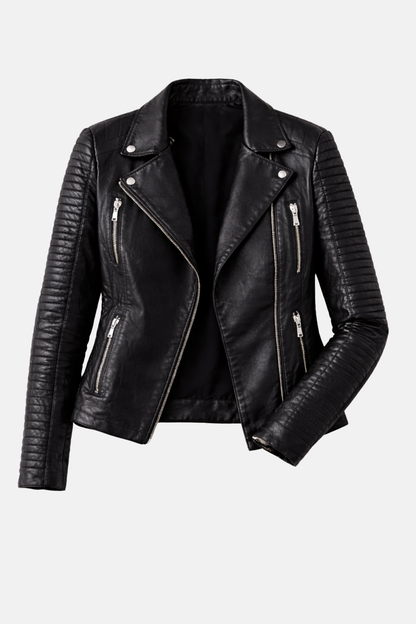 Sabrynne | Veste en cuir