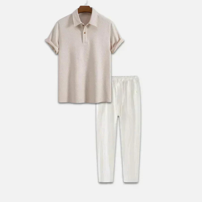 Osiris | Polo et Pantalon Élastique, Tissu Respirant