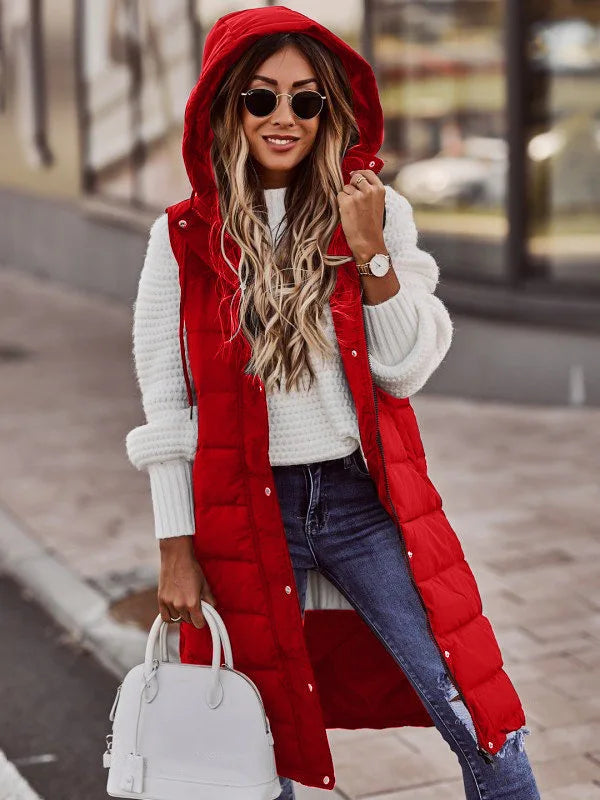 Arianell | Cardigan ouvert en coton mi-long