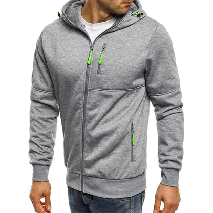 Aziel | Pulls à capuche pour hommes en jacquard décontracté