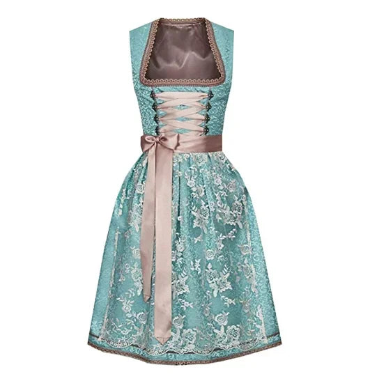 Elliana | Ceinture carrée de créateur pour femmes bavaroises Oktoberfest