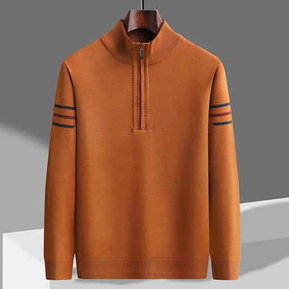 Caden | Pull en jacquard tricoté à blocs de couleurs pour hommes coréen