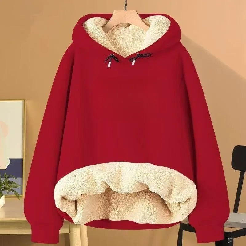 Varina | Hoodie ample en épais polaire chaud