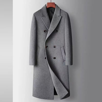 Callan | Manteau coupe-vent long croisé pour homme