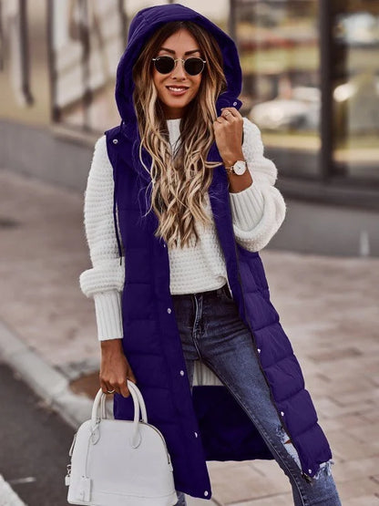 Arianell | Cardigan ouvert en coton mi-long