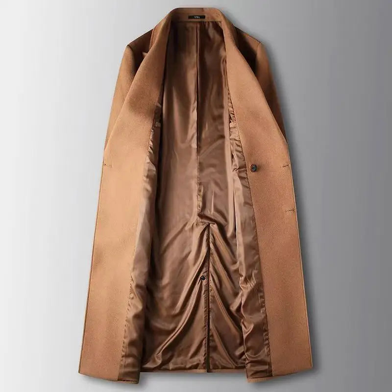 Callan | Manteau coupe-vent long croisé pour homme