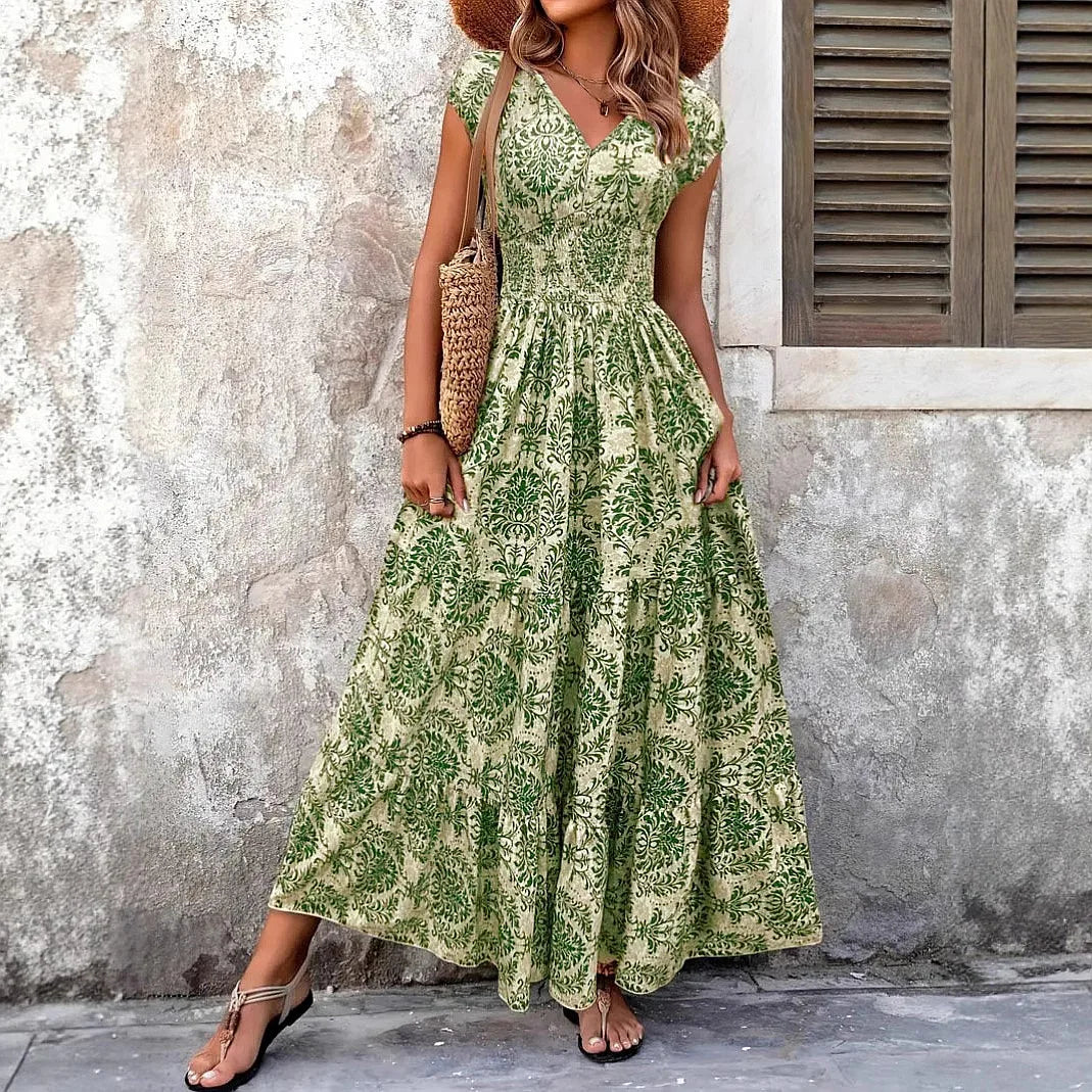 ATELIER | Robes Maxi Vintage Printemps Été