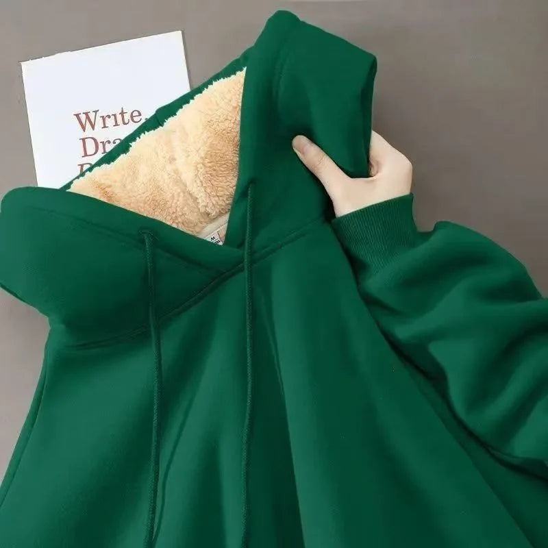 Varina | Hoodie ample en épais polaire chaud