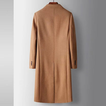 Callan | Manteau coupe-vent long croisé pour homme