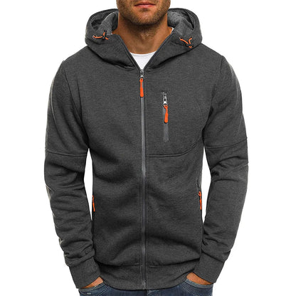 Aziel | Pulls à capuche pour hommes en jacquard décontracté