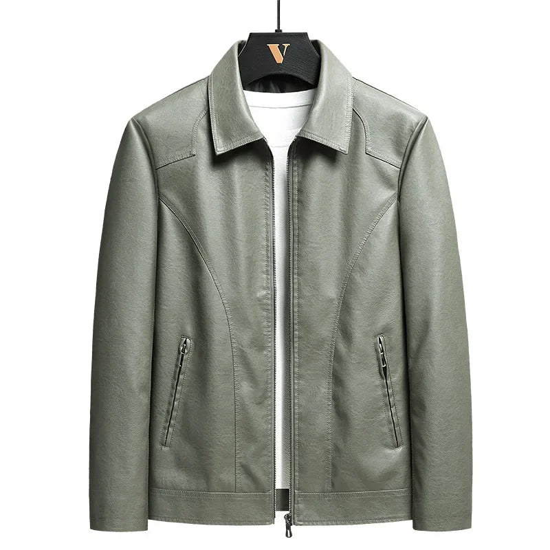 Emerson | Veste pour hommes confortable en cuir stylée