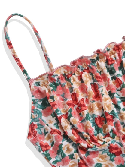 ATELIER | Tenue de Plage Décontractée à Imprimé Floral