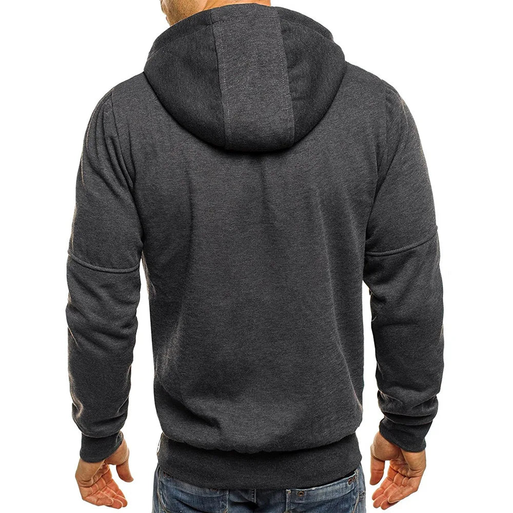 Aziel | Pulls à capuche pour hommes en jacquard décontracté