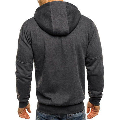 Aziel | Pulls à capuche pour hommes en jacquard décontracté