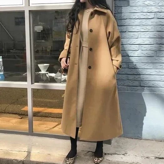 Odalys | Manteau long en laine pour femmes
