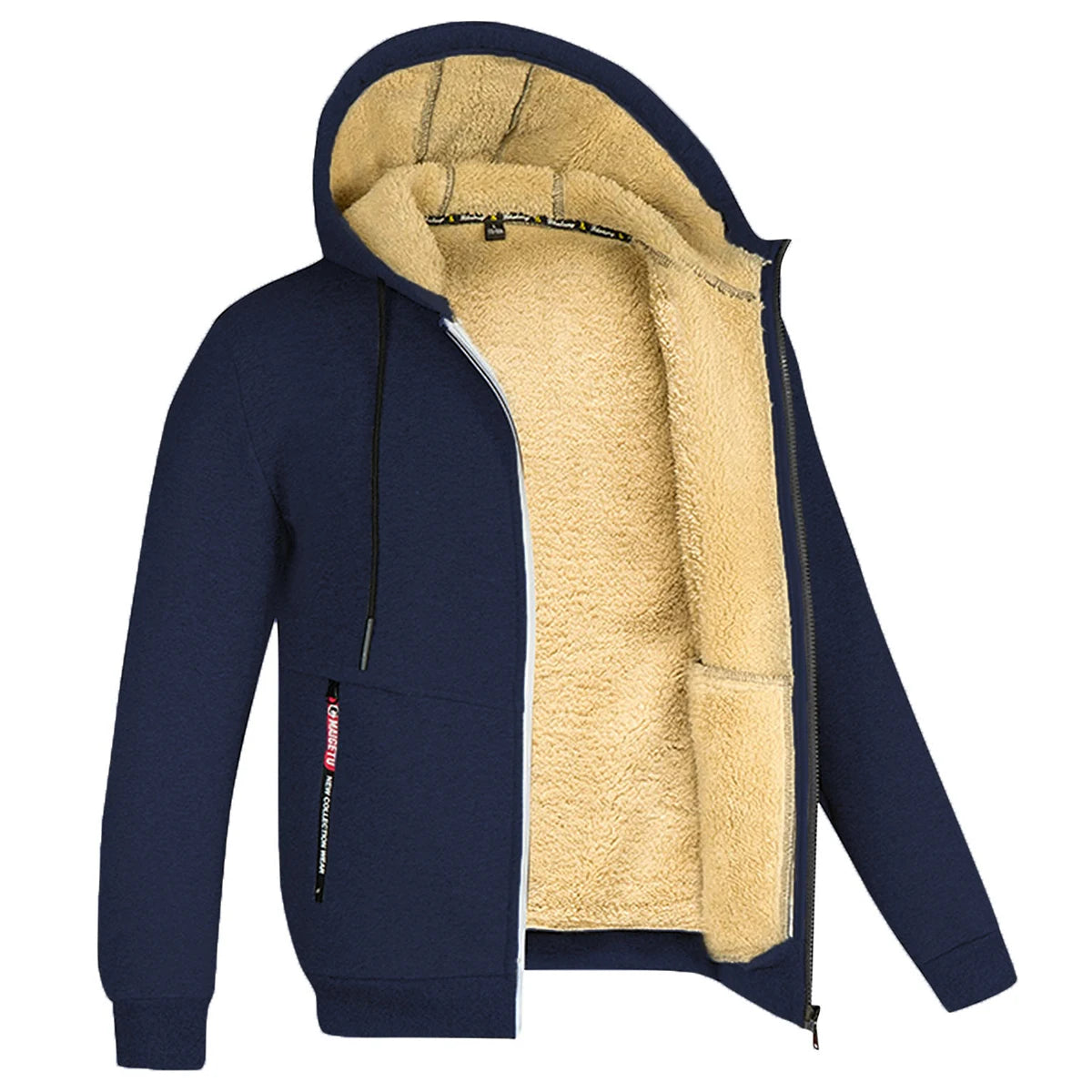 Zayden | Manteau Sweat Tendance avec Poches Avant